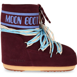 Moon Boot Γυναικεία Μποτάκια Χιονιού Πλατφόρμα Μπορντό με Γούνα 80D1409670-D013