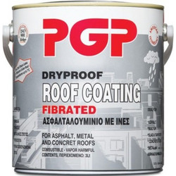 PGP Roof Paint Τσιμεντόχρωμα Ασημί 1lt