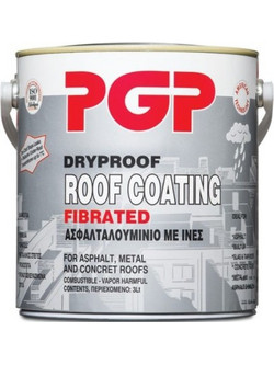 PGP Roof Paint Τσιμεντόχρωμα Ασημί 1lt