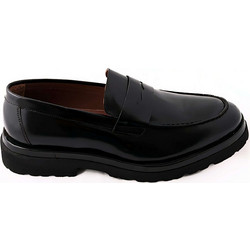 Philippe Lang Ανδρικά Μοκασίνια Loafers Δερμάτινα Μαύρα 7171125