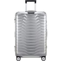 Samsonite Proxis 150052-1004 Βαλίτσα Μεσαία 69x47x28cm με 4 Ρόδες Ασημί