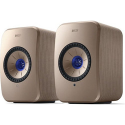 KEF LSX II Αυτοενισχυόμενα Ηχεία με Bluetooth & Wi-Fi 70W Gold (Ζεύγος)