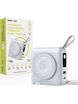 Mobile Origin PBT-03L-WHT Wireless Magsafe Power Bank 10000mAh 22.5W με Θύρα USB-A & Θύρα USB-C Power Delivery White