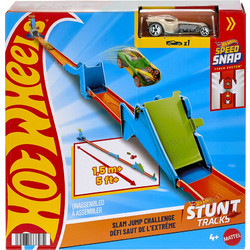 Mattel Hot Wheels Stunt Tracks Slam Jump Challenge