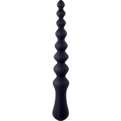 NMC Hunter Ribbed Πρωκτικές Μπίλιες Ασύρματες με Δόνηση 24cm Μαύρες
