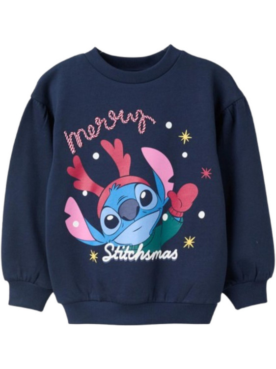 Zippy Lilo & Stitch Παιδικό Φούτερ Navy Μπλε 31074497006