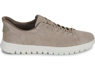 Geox Flextride Plus Ανδρικά Sneakers Εκρού U65MAA00022C5004