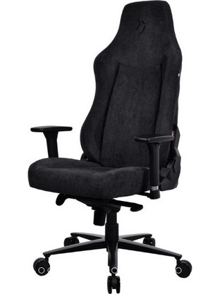 Archos Vernazza Καρέκλα Gaming Υφασμάτινη με Ρυθμιζόμενα Μπράτσα Μαύρη VERNAZZA-SFB-PBK