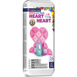 Magna-Tiles microMAGS Travel Heart to Heart
