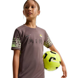 Nike Kylian Mbappe Παιδικό T-Shirt Κοντομάνικο Καφέ Κίτρινο IF2772-291