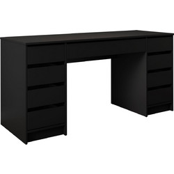 PoliHome Ada Γραφείο Υπολογιστή Ξύλινο 154x55x76cm 163087449