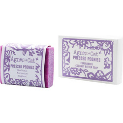 Agnes + Cat Pressed Peonies Χειροποίητο Σαπούνι 140gr