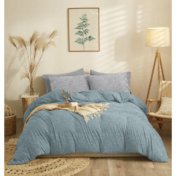 Cokitex Σετ Σεντόνια Διπλά 205x260 Marta Eden Pine Green