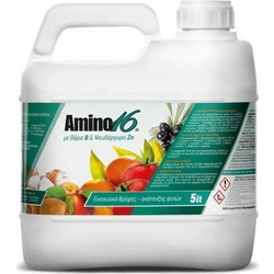 Evyp Amino 16 Υγρό Διαφυλλικό Λίπασμα Βορίου Ψευδαργύρου 5lt