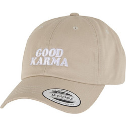 Miss Tee Good Karma Ανδρικό Καπέλο Jockey Υφασμάτινο Μπεζ MST345-00372