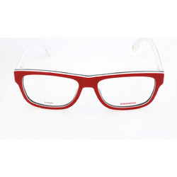 Carrera CA1102V8 Ανδρικός Σκελετός Γυαλιών Οράσεως Κοκάλινος Κόκκινος Άσπρος