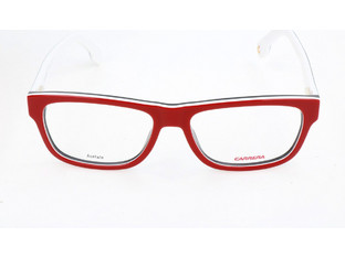 Carrera CA1102V8 Ανδρικός Σκελετός Γυαλιών Οράσεως Κοκάλινος Κόκκινος Άσπρος
