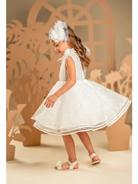 Baby Bloom Βαπτιστικό Φόρεμα 2τμχ 126-102