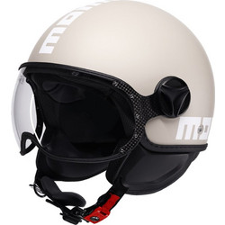 Momo FGTR Classic Candy Matt Malted Milk White Κράνος Μηχανής Jet