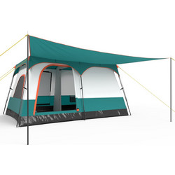 Costway Σκηνή Camping 8 Ατόμων 320x210x180cm NP12016GN-S