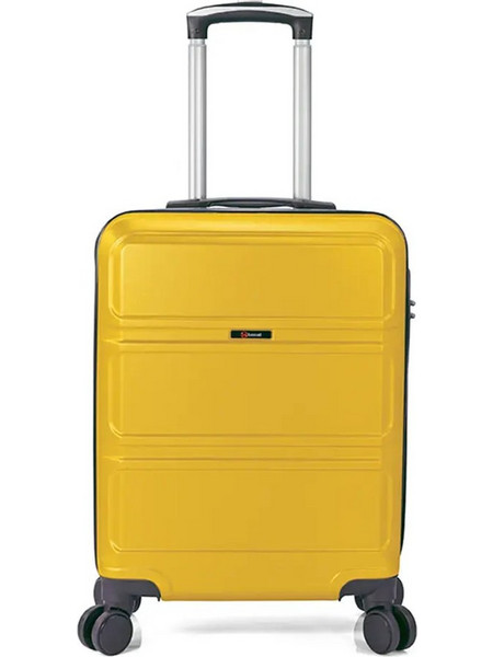 Benzi BZ5739 Βαλίτσα Καμπίνας 55x39x20cm με 4 Ρόδες Κίτρινη