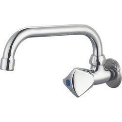 Viospiral 19-05031 Μπαταρία Κουζίνας Τοίχου Μονής Παροχής Inox