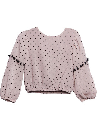M&B Παιδικό T-Shirt Μακρυμάνικο Ροζ 2635
