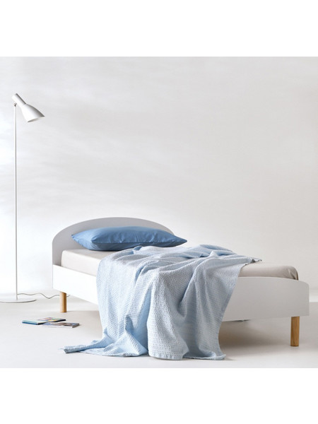 Kentia Emery 19 Παιδική Κουβέρτα Πικέ Βαμβακερή 160x240 Γαλάζια