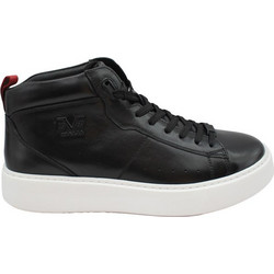 Versace 19V69 Ανδρικά Μποτάκια Δερμάτινα Μαύρα YO-T12207