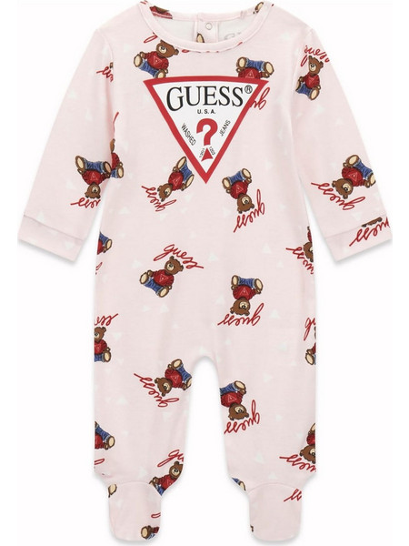 Guess Φορμάκι Μακρυμάνικo για Κορίτσι Ροζ H6RW00KA6W4-F6ZQ