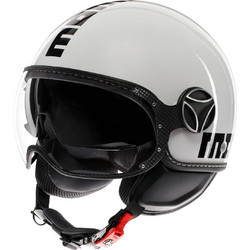 Momo FGTR Evo White Quarz Black Κράνος Μηχανής Jet