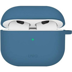 Uniq Nexo Θήκη Σιλικόνης για Apple AirPods 4 Pacific Μπλε + Ear Hooks