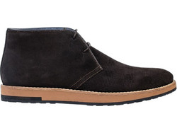 Perlamoda Ανδρικά Μποτάκια Suede Μαύρα 9039C