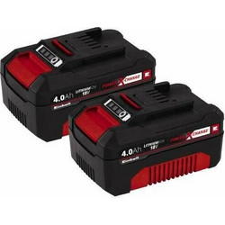 Einhell Power X Change X-CHANGE Σετ 2 Μπαταριών Εργαλείων Λιθίου 18V 4Ah 4511489