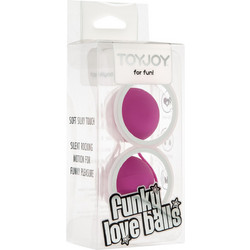 ToyJoy Funky Love Κολπικές Μπάλες Ροζ