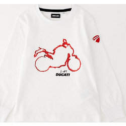 Ducati Παιδικό Φούτερ Λευκό GG633-0113