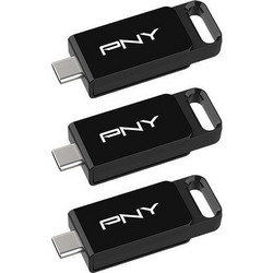 PNY Elite 128GB USB Stick 3.2 Gen 1 με USB-C 3pcs