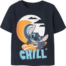 Name It Lilo & Stitch Παιδικό T-Shirt Κοντομάνικο Navy Μπλε 13254156
