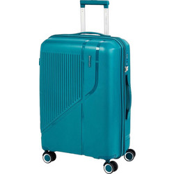 Bartuggi 724-106.60 Βαλίτσα Μεσαία 66x43.5x26cm με 4 Ρόδες Πετρόλ