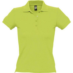 Sol's Γυναικεία Μπλούζα Polo Κοντομάνικη Lime 11310-280