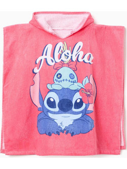 Zippy Stitch Παιδικό Πόντσο Θαλάσσης Φούξια ZKGAC040526001