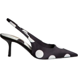 Corina Γόβες Slingback με Τακούνι Στιλέτο Μαύρες M6206
