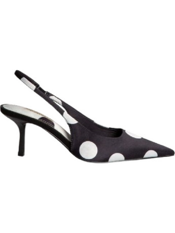 Corina Γόβες Slingback με Τακούνι Στιλέτο Μαύρες M6206