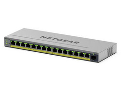 Netgear GS116EP Managed L3 Switch με 15 Θύρες Ethernet 1000Mbps και 1 SFP θύρα