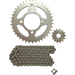 RK Σετ Αλυσίδα & Γρανάζια Κίνησης 39T 14T 428 100 Links για Yamaha Crypton
