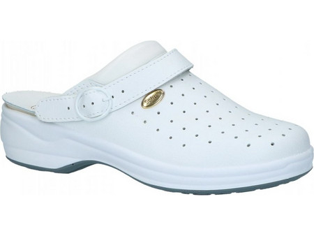 Scholl Professional Clog New Bonus Unisex White Σαμπό Λευκό 4001212