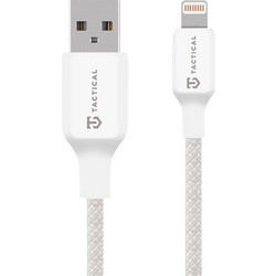 Tactical Braided USB-A to Lightning Cable 12W 1m White