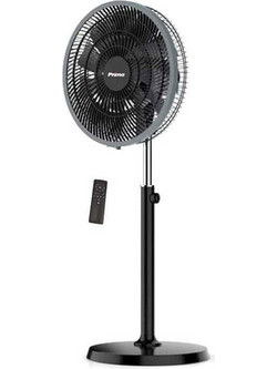 Primo PRWF-80721 Ανεμιστήρας Δαπέδου Ορθοστάτης 45cm 85W με Τηλεχειριστήριο