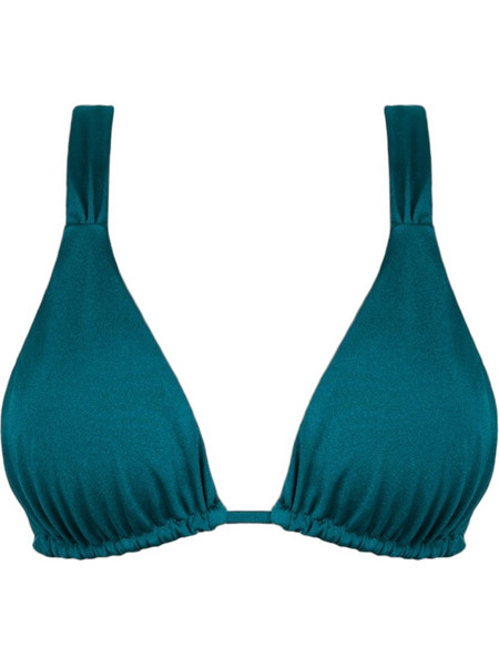 Rock Club Bikini Top Τριγωνάκι με Ενίσχυση Πετρόλ BP-2459-333