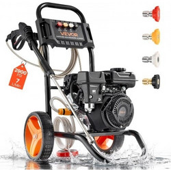 Vevor RYGYQXJLBLS7T3JXH001V0 Πλυστικό Μηχάνημα Βενζίνης 200bar με Μεταλλική Αντλία